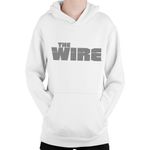 Fashion, accesorii si bijuterii - Copii - Imbracaminte copii - Pulovere si hanorace copii - Hanorac Copii The Wire Logo Baltimore Detective James McNulty, alb, marime L Copii - Infinity.ro