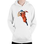 Fashion, accesorii si bijuterii - Copii - Imbracaminte copii - Pulovere si hanorace copii - Hanorac Copii Toriko Four Heavenly Kings Akirameru na, alb, marime L Copii - Infinity.ro