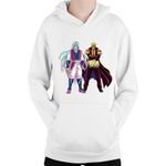 Fashion, accesorii si bijuterii - Copii - Imbracaminte copii - Pulovere si hanorace copii - Hanorac Copii Toriko Jirou Sunny Ashurasaurus Course Anime Meme, alb, marime L Copii - Infinity.ro