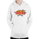 Fashion, accesorii si bijuterii - Copii - Imbracaminte copii - Pulovere si hanorace copii - Hanorac Copii Toriko Logo Gourmet Shounen Hulu Comedy, alb, marime L Copii - Infinity.ro