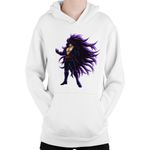 Fashion, accesorii si bijuterii - Copii - Imbracaminte copii - Pulovere si hanorace copii - Hanorac Copii Toriko Midora Bishokukai Dekkai Anime Kage, alb, marime M Copii - Infinity.ro