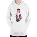 Fashion, accesorii si bijuterii - Copii - Imbracaminte copii - Pulovere si hanorace copii - Hanorac Copii Trinity Seven Asami Lilith Cosplay Kachi, alb, marime S Copii - Infinity.ro