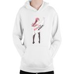 Fashion, accesorii si bijuterii - Copii - Imbracaminte copii - Pulovere si hanorace copii - Hanorac Copii Trinity Seven Asami Lilith Magic School Anime, alb, marime L Copii - Infinity.ro