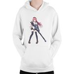 Fashion, accesorii si bijuterii - Copii - Imbracaminte copii - Pulovere si hanorace copii - Hanorac Copii Trinity Seven Asami Lilith Weapon Revert Reality, alb, marime L Copii - Infinity.ro