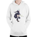 Fashion, accesorii si bijuterii - Copii - Imbracaminte copii - Pulovere si hanorace copii - Hanorac Copii Trinity Seven Kannazuki Arin Magic, alb, marime L Copii - Infinity.ro
