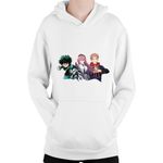Fashion, accesorii si bijuterii - Copii - Imbracaminte copii - Pulovere si hanorace copii - Hanorac Copii Trinity Seven Jujutsu Kaisen Itadori My Hero Academia, alb, marime L Copii - Infinity.ro