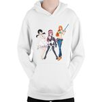 Fashion, accesorii si bijuterii - Copii - Imbracaminte copii - Pulovere si hanorace copii - Hanorac Copii Trinity Seven One Piece Nami Anime Waifu, alb, marime L Copii - Infinity.ro
