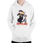 Fashion, accesorii si bijuterii - Copii - Imbracaminte copii - Pulovere si hanorace copii - Hanorac Copii Twin Star Exorcists Sakura Spring School Life, alb, marime L Copii - Infinity.ro