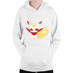 Fashion, accesorii si bijuterii - Copii - Imbracaminte copii - Pulovere si hanorace copii - Hanorac Copii Twin Star Minecraft Kinako Pet Lego, alb, marime L Copii - Infinity.ro