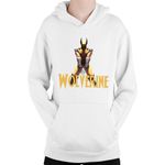 Fashion, accesorii si bijuterii - Copii - Imbracaminte copii - Pulovere si hanorace copii - Hanorac Copii Wolverine Golden Experiments Animation American Cosplay, alb, marime L Copii - Infinity.ro