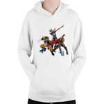 Fashion, accesorii si bijuterii - Copii - Imbracaminte copii - Pulovere si hanorace copii - Hanorac Copii Wolverine Thor Fortnite Dub Funny Battle Royale, alb, marime M Copii - Infinity.ro