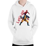 Fashion, accesorii si bijuterii - Copii - Imbracaminte copii - Pulovere si hanorace copii - Hanorac Copii Wolverine X-Men Spiderman Funny Hug Marvel DC Comics, alb, marime L Copii - Infinity.ro
