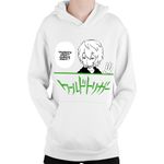 Fashion, accesorii si bijuterii - Copii - Imbracaminte copii - Pulovere si hanorace copii - Hanorac Copii World Trigger Amatori Chika Parents Anime Manga, alb, marime L Copii - Infinity.ro