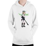 Fashion, accesorii si bijuterii - Copii - Imbracaminte copii - Pulovere si hanorace copii - Hanorac Copii World Trigger Sniper Night Vision, alb, marime L Copii - Infinity.ro