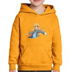 Fashion, accesorii si bijuterii - Copii - Imbracaminte copii - Pulovere si hanorace copii - Hanorac copii Your Lie in April Kaori Anime Manga, negru, marime L Copii - Infinity.ro