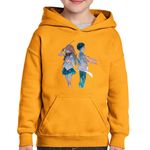 Fashion, accesorii si bijuterii - Copii - Imbracaminte copii - Pulovere si hanorace copii - Hanorac copii Your Lie in April Kaori Kousei Muzica Simfonica, negru, marime L Copii - Infinity.ro