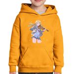 Fashion, accesorii si bijuterii - Copii - Imbracaminte copii - Pulovere si hanorace copii - Hanorac copii Your Lie in April Kaori Vioara Romantic Anime, negru, marime L Copii - Infinity.ro