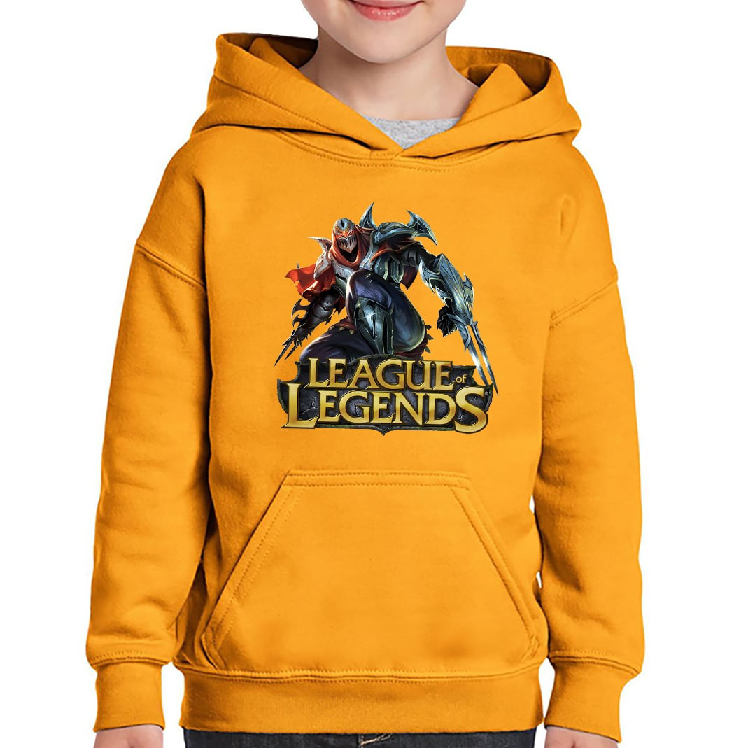 Hanorac copii Zed Attack League of Legends LoL Blade, negru, marime L Copii