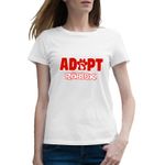 Fashion, accesorii si bijuterii - Femei - Imbracaminte femei - Tricouri si topuri femei - Tricou femei Adopt Me Pet Roblox, alb, marime 2XL - Infinity.ro