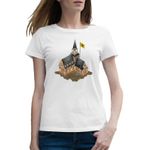 Fashion, accesorii si bijuterii - Femei - Imbracaminte femei - Tricouri si topuri femei - Tricou femei Age of Empires Joc Strategie Cladire PS4, alb, marime 2XL - Infinity.ro