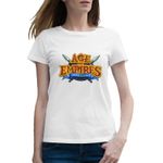 Fashion, accesorii si bijuterii - Femei - Imbracaminte femei - Tricouri si topuri femei - Tricou femei Age of Empires Logo The Rise of Rome, alb, marime 2XL - Infinity.ro