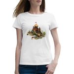 Fashion, accesorii si bijuterii - Femei - Imbracaminte femei - Tricouri si topuri femei - Tricou femei Age of Empires Taberna Bar Perioada Medievala Han, alb, marime 2XL - Infinity.ro