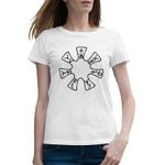 Fashion, accesorii si bijuterii - Femei - Imbracaminte femei - Tricouri si topuri femei - Tricou femei Age of Empires The African Kingdoms War Game Strategy, alb, marime 2XL - Infinity.ro