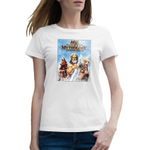 Fashion, accesorii si bijuterii - Femei - Imbracaminte femei - Tricouri si topuri femei - Tricou femei Age Of Empires The Titans Rise Of Nations Zeus Anubis, alb, marime 2XL - Infinity.ro