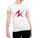 Fashion, accesorii si bijuterii - Femei - Imbracaminte femei - Tricouri si topuri femei - Tricou Femei Alicia Keys Logo Popular Songs Funny Deep, alb,  marime 2XL - Infinity.ro