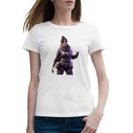 Fashion, accesorii si bijuterii - Femei - Imbracaminte femei - Tricouri si topuri femei - Tricou femei Apex Legends Gamer Girl Champion, alb, marime 2XL - Infinity.ro