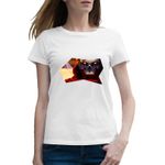 Fashion, accesorii si bijuterii - Femei - Imbracaminte femei - Tricouri si topuri femei - Tricou femei Apex Legends Revenant Devil Game Play, alb, marime 2XL - Infinity.ro