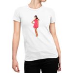 Fashion, accesorii si bijuterii - Femei - Imbracaminte femei - Tricouri si topuri femei - Tricou Femei Ariana Grande New Album Four Octave Vocal Range, alb,  marime 2XL - Infinity.ro