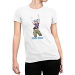 Fashion, accesorii si bijuterii - Femei - Imbracaminte femei - Tricouri si topuri femei - Tricou Femei Assassination Classroom Shiota Game Kill, alb,  marime 2XL - Infinity.ro