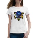 Fashion, accesorii si bijuterii - Femei - Imbracaminte femei - Tricouri si topuri femei - Tricou femei Astro Jack Fortnite GTA Gaming, alb, marime 2XL - Infinity.ro