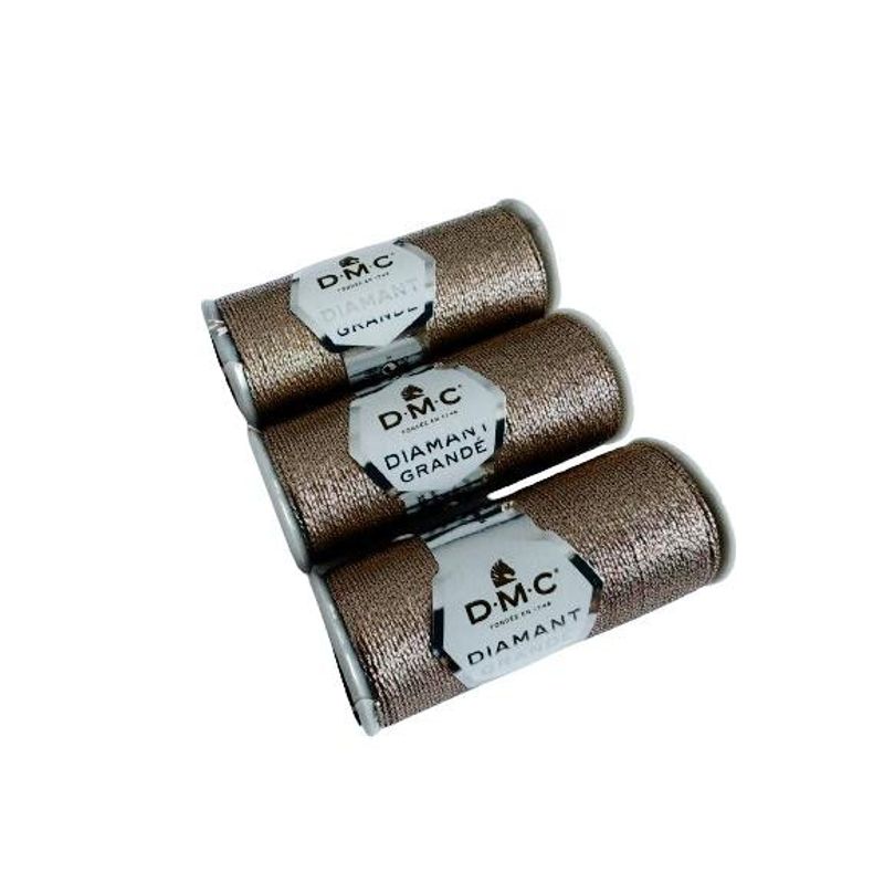 Casa si Gradina - Decoratiuni - DIY - Articole mercerie - Ata metalica Diamant Grande G225 pentru brodat si cusaturi decorative, 20 m - Infinity.ro