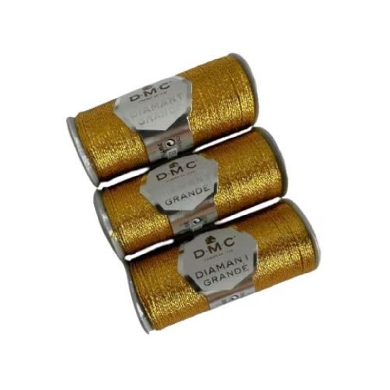 Casa si Gradina - Decoratiuni - DIY - Articole mercerie - Ata metalica Diamant Grande G3852 pentru brodat si cusaturi decorative, 20 m - Infinity.ro