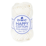Casa si Gradina - Decoratiuni - DIY - Articole mercerie - Fir textil Happy Cotton DMC, pentru crosetat, tricotat si amigurumi, 20g/43m, 761 - mini ghem - Infinity.ro