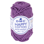 Casa si Gradina - Decoratiuni - DIY - Articole mercerie - Fir textil Happy Cotton DMC, pentru crosetat, tricotat si amigurumi, 20g/43m, 756 - mini ghem - Infinity.ro