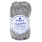 Casa si Gradina - Decoratiuni - DIY - Articole mercerie - Fir textil Happy Cotton DMC, pentru crosetat, tricotat si amigurumi, 20g/43m, 759 - mini ghem - Infinity.ro