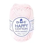 Casa si Gradina - Decoratiuni - DIY - Articole mercerie - Fir textil Happy Cotton DMC, pentru crosetat, tricotat si amigurumi, 20g/43m, 763 - mini ghem - Infinity.ro