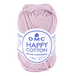 Casa si Gradina - Decoratiuni - DIY - Articole mercerie - Fir textil Happy Cotton DMC, pentru crosetat, tricotat si amigurumi, 20g/43m, 769 - mini ghem - Infinity.ro
