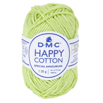 Casa si Gradina - Decoratiuni - DIY - Articole mercerie - Fir textil Happy Cotton DMC, pentru crosetat, tricotat si amigurumi, 20g/43m, 779 - mini ghem - Infinity.ro