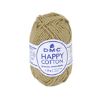 Casa si Gradina - Decoratiuni - DIY - Articole mercerie - Fir textil Happy Cotton DMC, pentru crosetat, tricotat si amigurumi, 20g/43m, 772 - mini ghem - Infinity.ro
