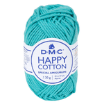 Casa si Gradina - Decoratiuni - DIY - Articole mercerie - Fir textil Happy Cotton DMC, pentru crosetat, tricotat si amigurumi, 20g/43m, 784 - mini ghem - Infinity.ro
