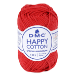 Casa si Gradina - Decoratiuni - DIY - Articole mercerie - Fir textil Happy Cotton DMC, pentru crosetat, tricotat si amigurumi, 20g/43m, 789 - mini ghem - Infinity.ro