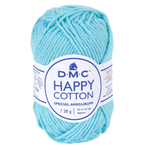 Casa si Gradina - Decoratiuni - DIY - Articole mercerie - Fir textil Happy Cotton DMC, pentru crosetat, tricotat si amigurumi, 20g/43m, 785 - mini ghem - Infinity.ro