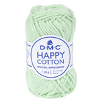 Casa si Gradina - Decoratiuni - DIY - Articole mercerie - Fir textil Happy Cotton DMC, pentru crosetat, tricotat si amigurumi, 20g/43m, 783 - mini ghem - Infinity.ro