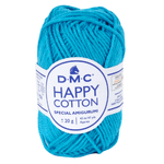 Casa si Gradina - Decoratiuni - DIY - Articole mercerie - Fir textil Happy Cotton DMC, pentru crosetat, tricotat si amigurumi, 20g/43m, 786 - mini ghem - Infinity.ro