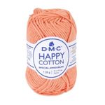 Casa si Gradina - Decoratiuni - DIY - Articole mercerie - Fir textil Happy Cotton DMC, pentru crosetat, tricotat si amigurumi, 20g/43m, 793 - mini ghem - Infinity.ro