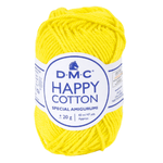 Casa si Gradina - Decoratiuni - DIY - Articole mercerie - Fir textil Happy Cotton DMC, pentru crosetat, tricotat si amigurumi, 20g/43m, 788 - mini ghem - Infinity.ro